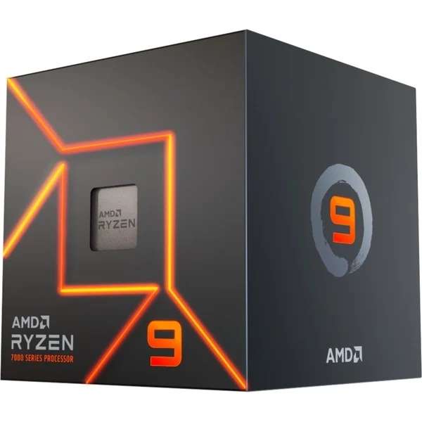 AMD Ryzen 9 7900, 4,0 GHz (5,4 GHz Turbo Boost) socket AM5 processor