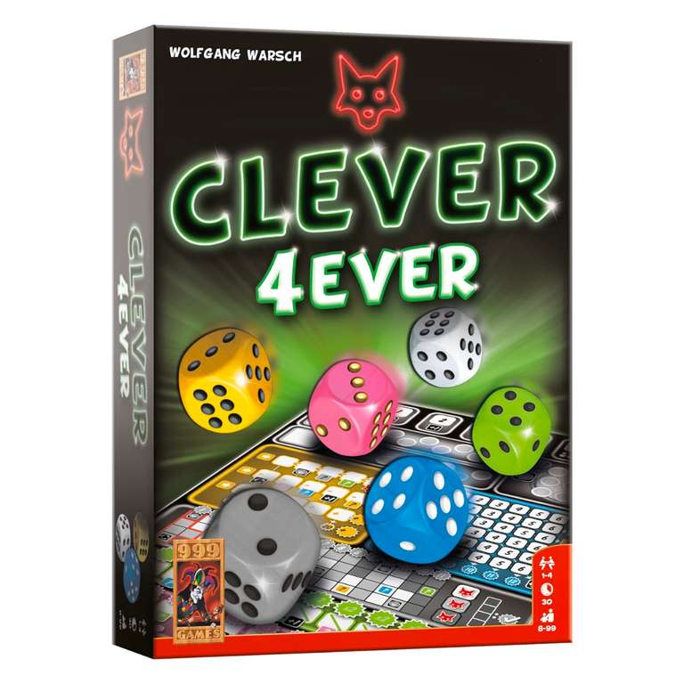 Clever 4Ever dobbelspel voor €9,89 @ Amazon NL
