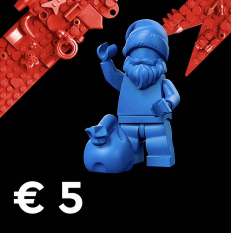 Lego store VIP punten € 5 korting – voor 75% minder punten!