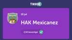 Tikkie+AH=0.27 voor HAK Mexicanez