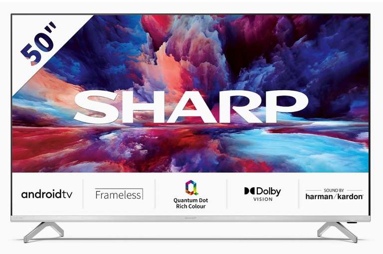 Sharp Quantum Dot 50EP6EA (50" 4K, Dolby Vision, Harman/Kardon, HDMI 2.1)