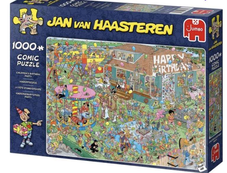 Jan van Haasteren en Wasgij puzzels 1+1 gratis @Bol.com
