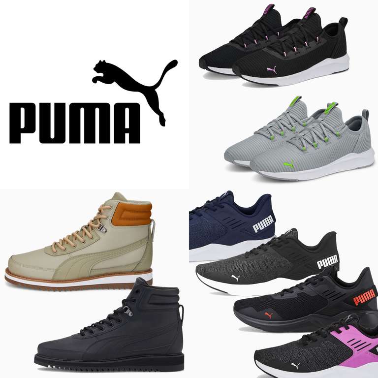 PUMA code: 35-45% korting op 3 modellen schoenen (diverse kleuren)