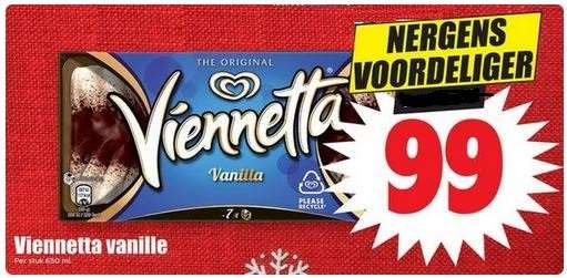 Viennetta vanille, 650 ml. @ Dirk