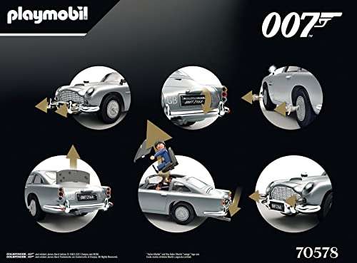 PLAYMOBIL - PLAYMOBIL - James Bond Aston Martin DB5 - Goldfinger