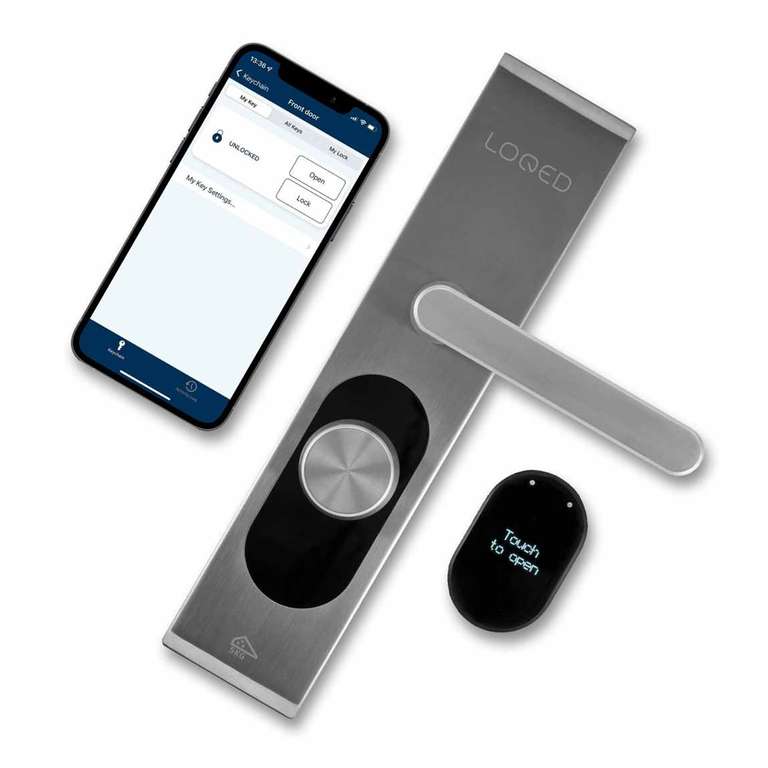LOQED Touch Smart Lock + Power Kit