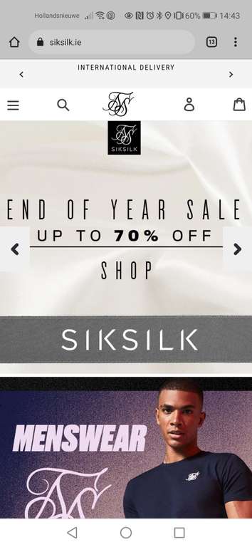SIKSILK end of the year sale, kortingen tot 70% en extra 20% met code!