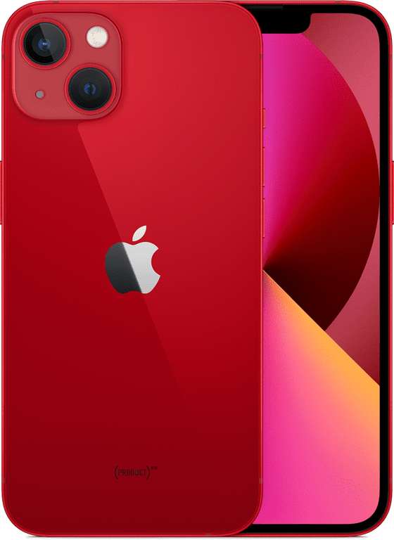 Apple iPhone 13 Red 256 GB 5G (alleen icm abbonement/verlenging bij T-mobile of verlenging bij Tele2)