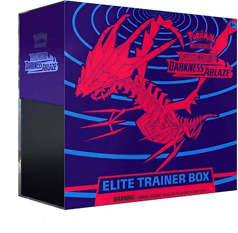 Pokemon TCG Swords and shields Darkness Ablaze Elite Trainer Box