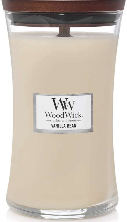 Woodwick Large Candle Vanilla Bean ( en andere)