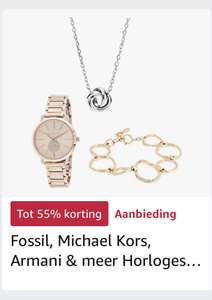Fossil, Michael Kors, Armani & meer Horloges en Sieraden