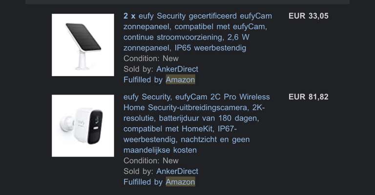 Amazon.nl | Extra korting op alles van Anker Direct (eufy)