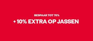 Jack & Jones jassen TM 70 % korting +extra 10% korting