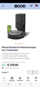 IRobot Roomba i3 robotstofzuiger met thuisstation