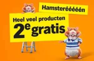 2e GRATIS Hamsteréééééén @Albert Heijn