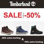 Timberland: veel sale -50% -20% extra & -10% extra korting