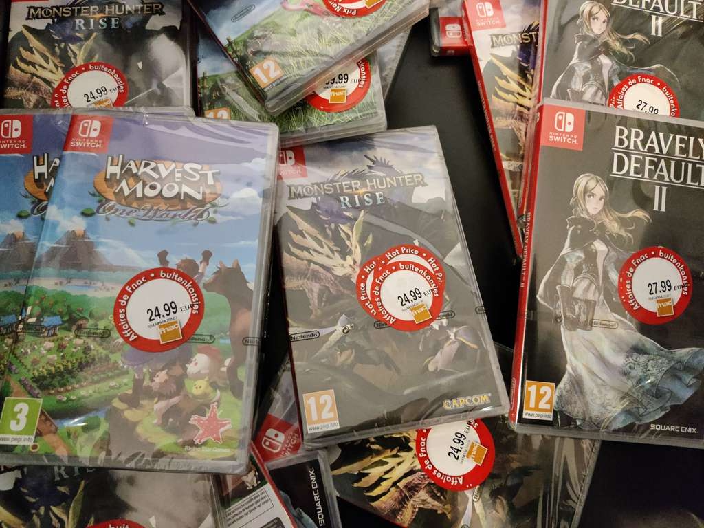 Nintendo Switch interessante RPG's titels zoals Harvest Moon, Monster Hunter Rise, Xenoblade Chronicles 2