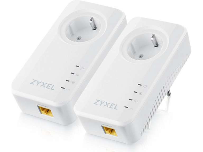2 x Zyxel PLA6457 Powerline Adapter | Gigabit bij Ibood samen voor € 39.95