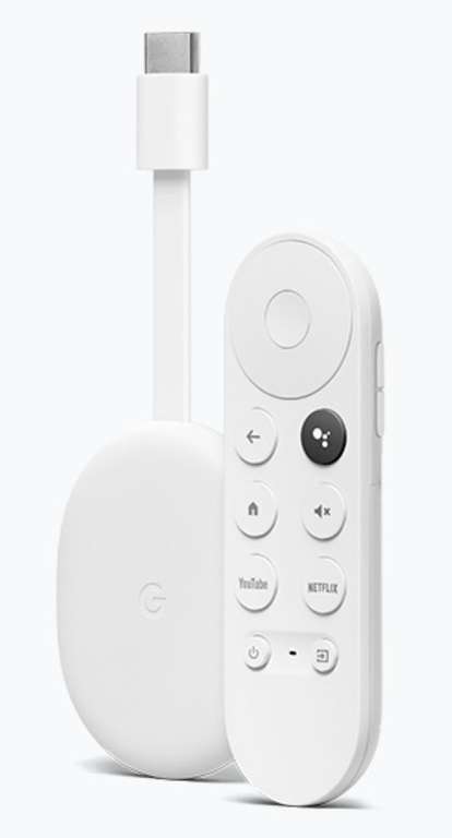 Google Chromecast met Google TV HD voor €29,99 | 4K voor €49,99