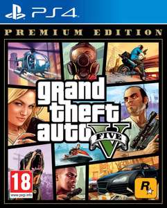 GTA/Grand Theft Auto V: Premium Online Edition voor PS4 game @Amazon.nl