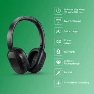 Philips Active Noise Cancelling over-ear koptelefoon