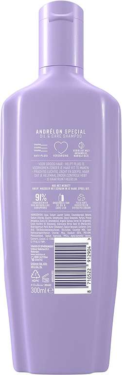 Andrelon Olie & Care Shampoo 6 x 300 ML