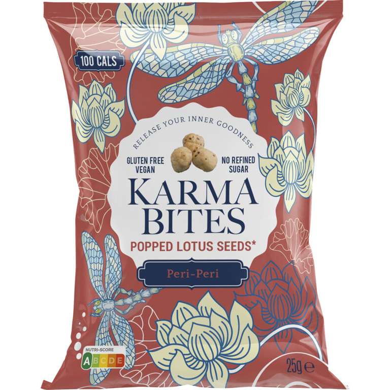 Karma Bites Popped Lotus Seeds van €2 voor €0,29 @Die Grenze