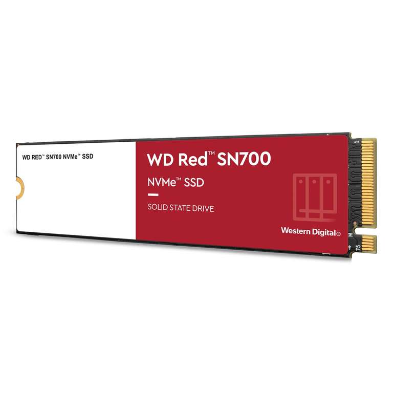 WD Red SN700 NVMe 4TB SSD (WDS400T1R0C, M.2 2280 S3-M, PCIe Gen3)