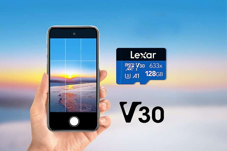 Lexar 633x 128GB microSDXC Kaart (Prime)