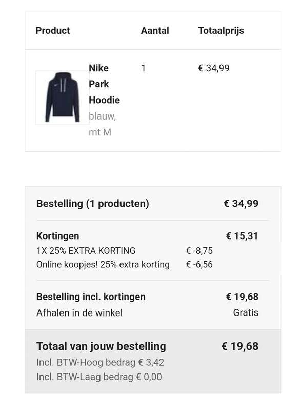 Nike hoodie alleen grijs L-XL-XXL