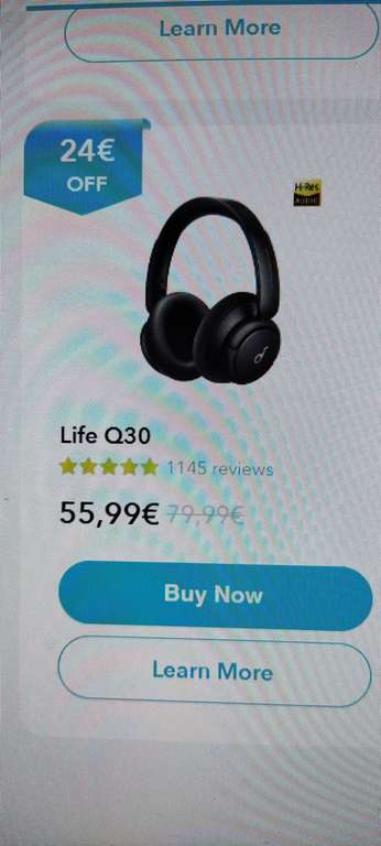 Life Q30 soundcore Anker NC headphone
