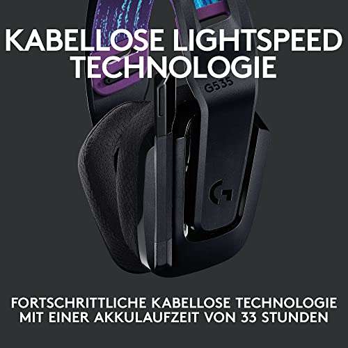 Logitech G535 Lightspeed Wireless headset (PC & PlayStation compatible)