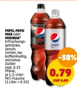 Pepsi, Mirinda, 1,5l €0.79