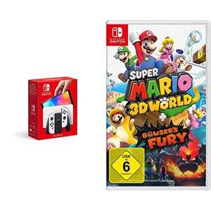 Nintendo Switch OLED + Mario 3D world bundle