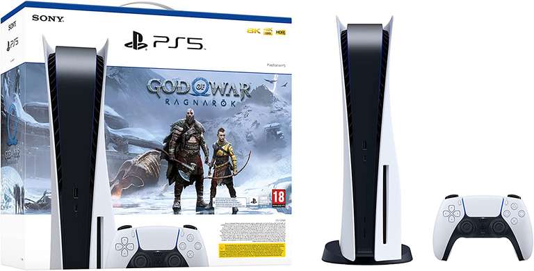 PlayStation 5 Disk Console met God of War: Ragnarök (PS5) Voucher