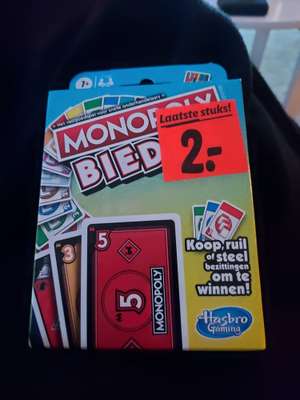Monopoly bieden bij Lidl Geleen voor 2 euro