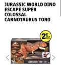 2e halve prijs speelgoed: Jurassic World Dino Escape Super Colossal Carnotaurus Toro