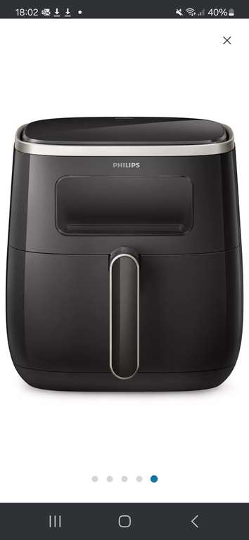 Het nieuwste model Philips airfryer 3000 xl 1700 watt HD 9257/88 met kijkvenster incl 10 € extra korting bij aanmelden nieuwsbrief