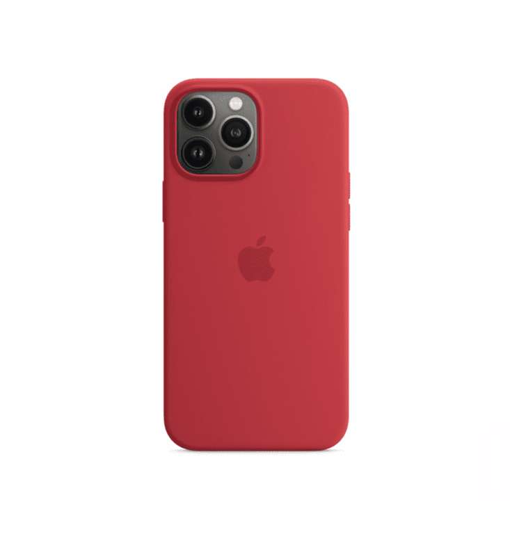 APPLE Cover Silicone with Magsafe iPhone 13 Pro Max (Product) RED
