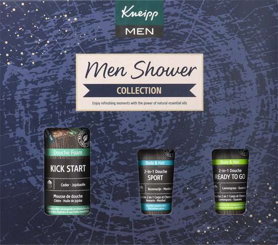 Kneipp Men - Geschenkset Shower Collection [Outlet Deal bol.com]