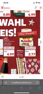 [GRENSDEAL DUITSLAND] Nutella 825 gram voor maar €2.77