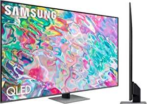 Samsung 2022 55Q75B - 55" Smart TV 120hz met 4K-resolutie, 4K QLED-processor, 100% kleurvolume, Quantum HDR10+ en Motion Xcelerator Turbo+