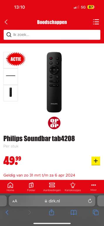 Philips Soundbar tab4208