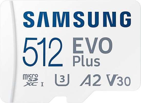 Samsung EVO Plus MicroSDXC 512 GB - versie 2021