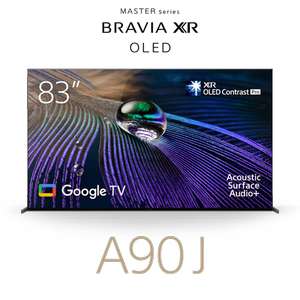 SONY 83" OLED A90J | BRAVIA XR | MASTER Series| 4K Ultra HD | High Dynamic Range (HDR) | Smart TV (Google TV)