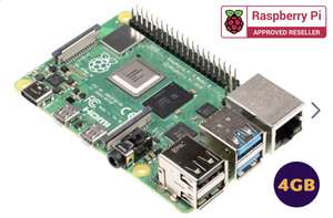 Direct leverbaar: Raspberry Pi 4 Model B - 4GB