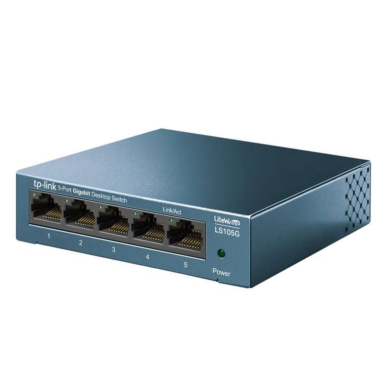 TP-Link LS105G unmanaged switch [5x Gigabit Ethernet] bij NBB
