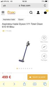 Dyson V11 Total Clean inclusief gratis Gemotoriseerde miniborstel twv 80 euro