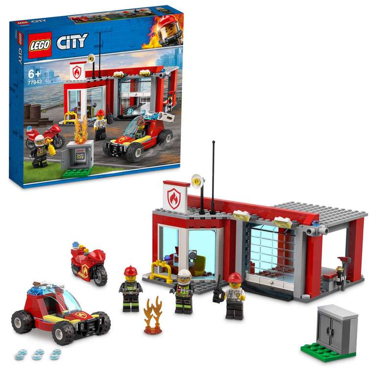 Intertoys LEGO City brandweerkazerne starterset 77943 voor €14,98