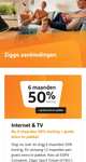 Ziggo Internet & TV Nu 6 maanden 50% korting + 12 maanden gratis extra tv-pakket